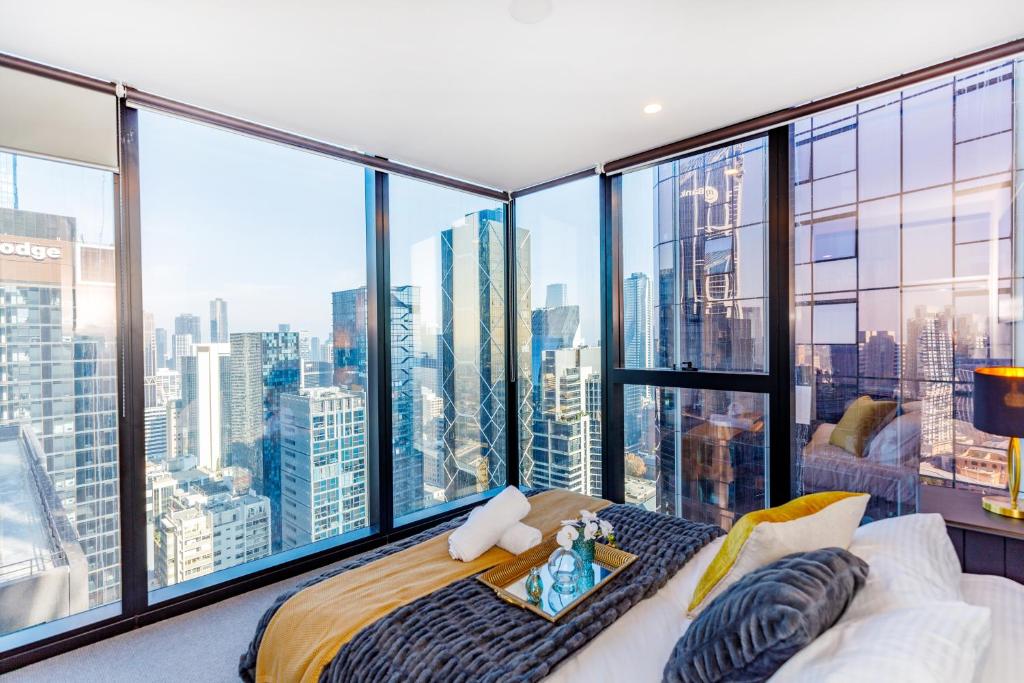 Prime CBD, 180 Sky High Panoramic View-Pool & Gym, Melbourne