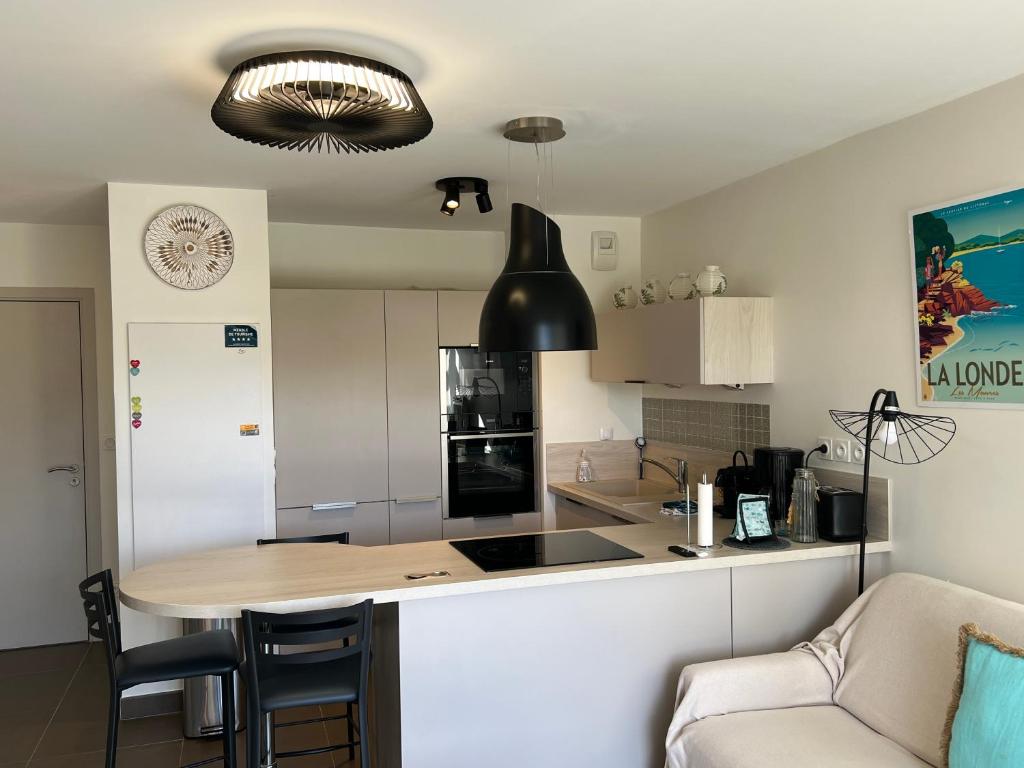 Très bel appartement pour 3 avec piscine à Chateau Vert - 2