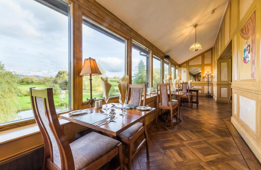 Restaurant, Damson Dene Hotel in Bowland Bridge