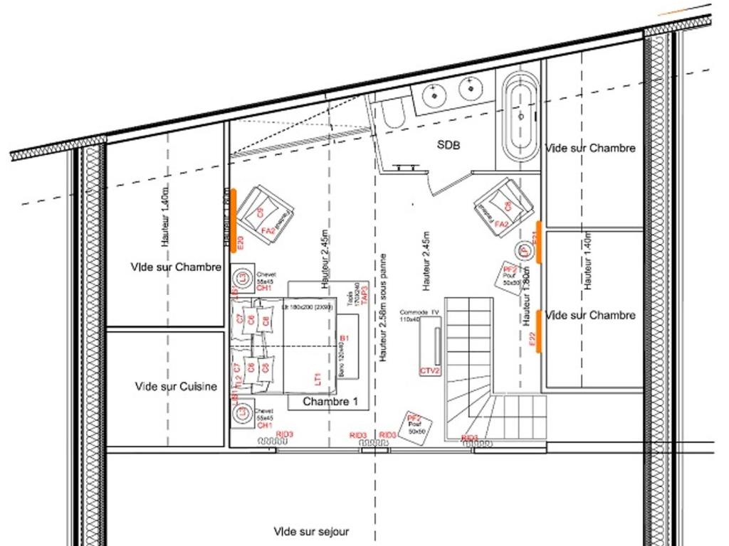 Spacieux appartement 5 pièces à Courchevel, 11 pers. - FR-1-562-31 - 2