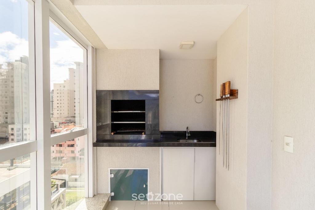 3Q Varanda c/ churrasqueira a 250m do mar! GGR0702, Itapema