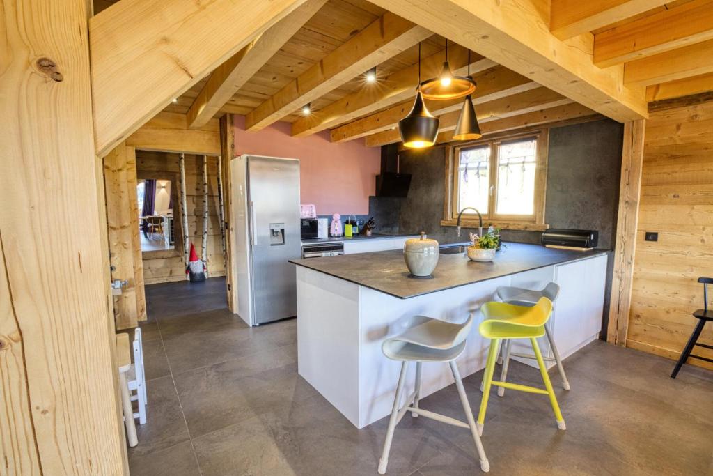 Chalet Kinou - Chalet au coeur de l' Espace Diamant avec jacuzzi MAE-8904 - 4