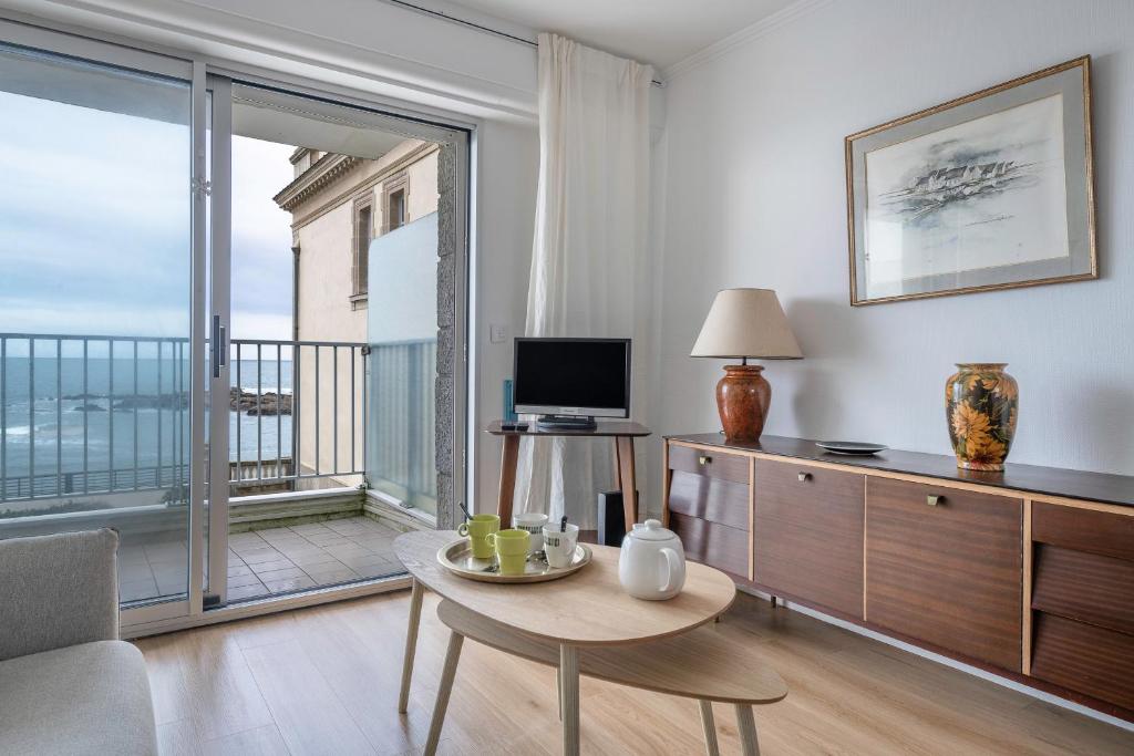 Vue mer - appartement pour 2 au Croisic, Le Croisic