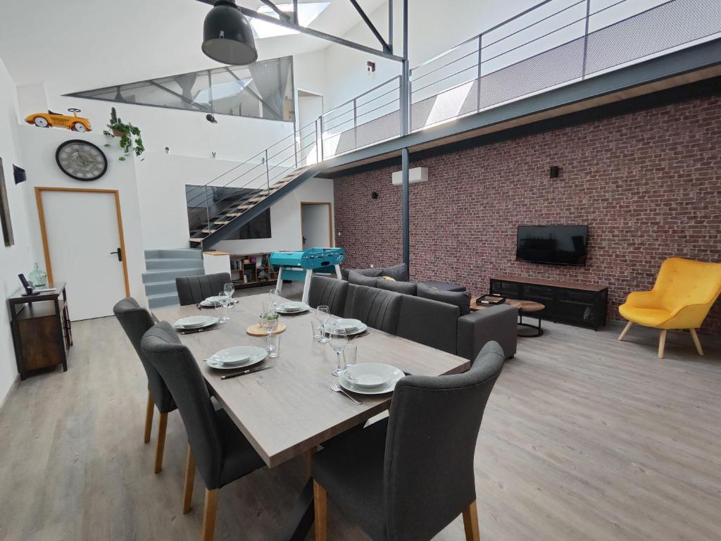 Ô Loft - 3 chambres avec 3 salles de bains - parking - climatisation - 2