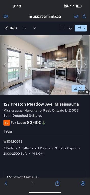 Fiul hause, Mississauga