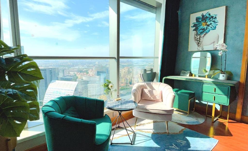 柃居 B&B - Suzhou Center Apartment, Su-čou