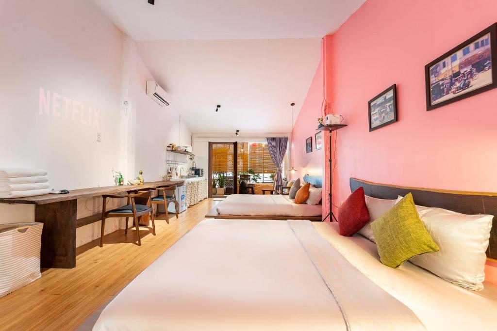 2 Beds - Spacious Room in D1, Ho Či Minovo Město