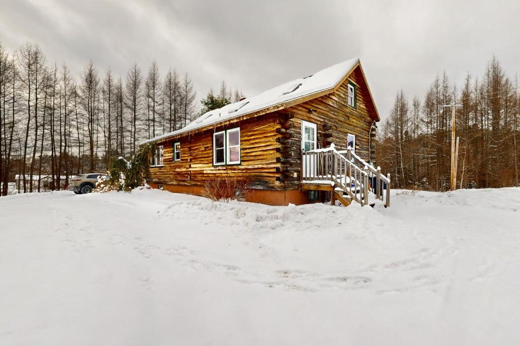 Twin View Log Home, Carroll