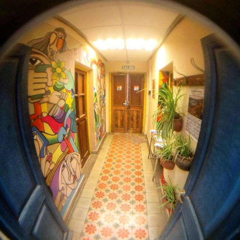 Entrance, Giramundo Hostel in Humahuaca