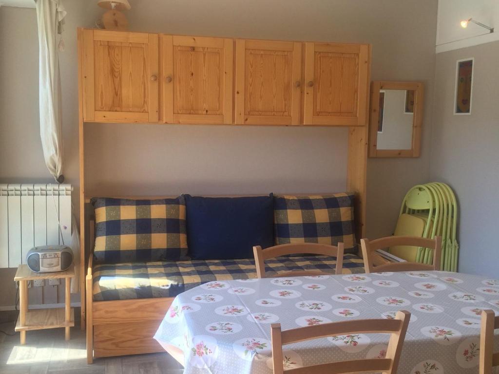 Studio cabine 33m² pieds des pistes, Animaux admis, Balcon sud - 3