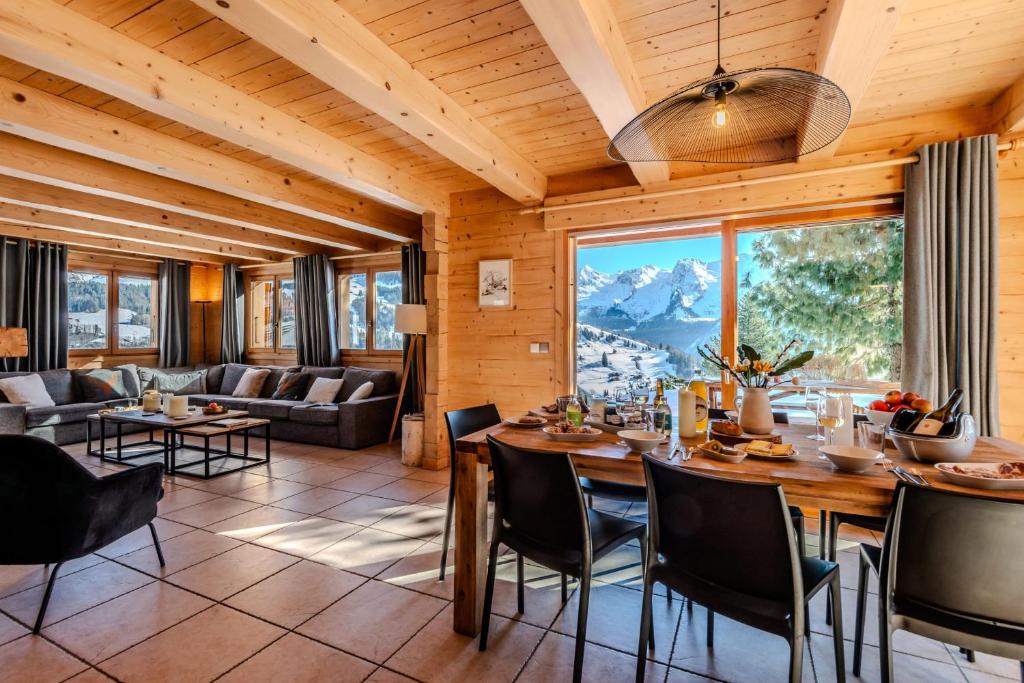 Slow Chalet Mont Real - Le Grand Bornand - 3km from slopes Chinaillon - 1