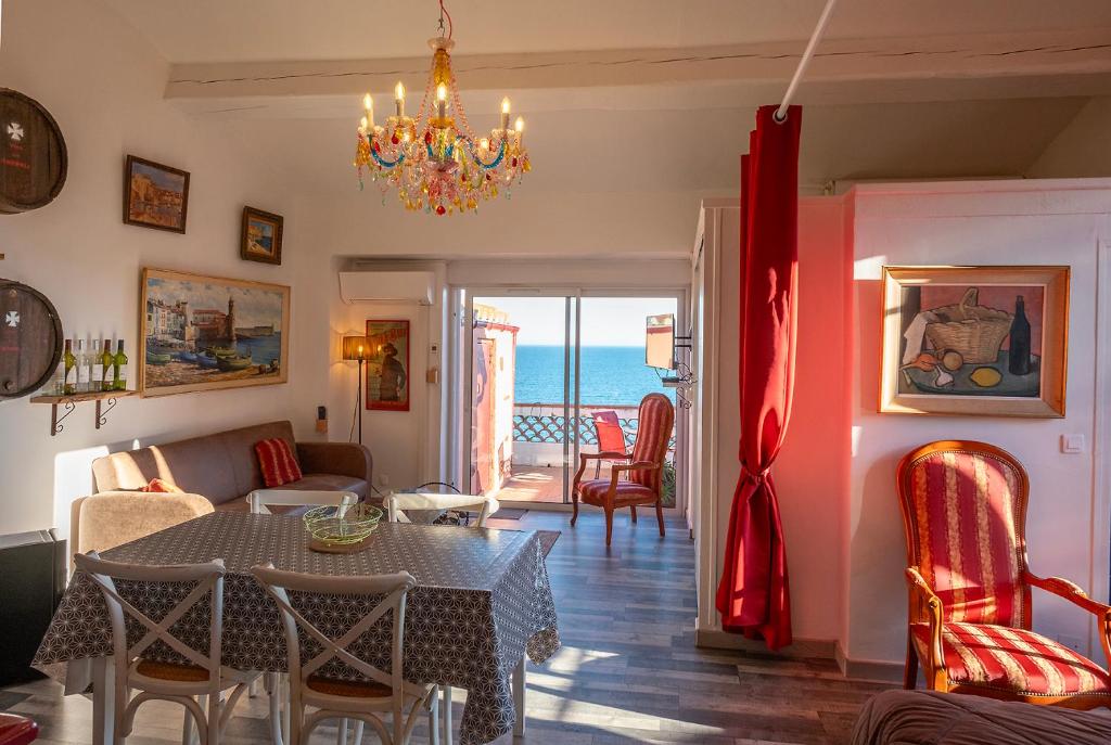 Maison sur la roche, vue mer exceptionnelle, quartier des peintres, calme, clim et wifi, parking privé, plages à pied - 4