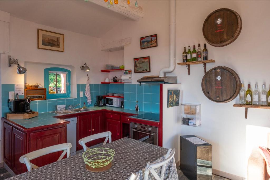 Maison sur la roche, vue mer exceptionnelle, quartier des peintres, calme, clim et wifi, parking privé, plages à pied - 5