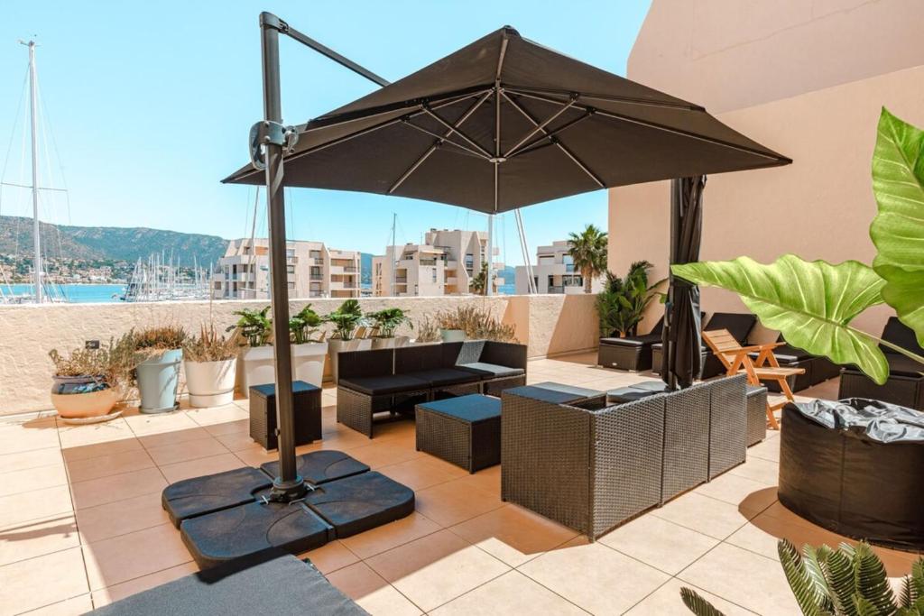 Superb apartment on the port of Favière - 4