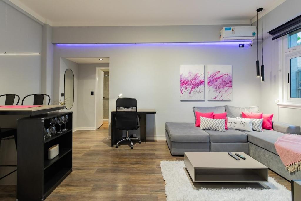 Moderno 1 dormitorio palermo SOHO con patio privado - 4