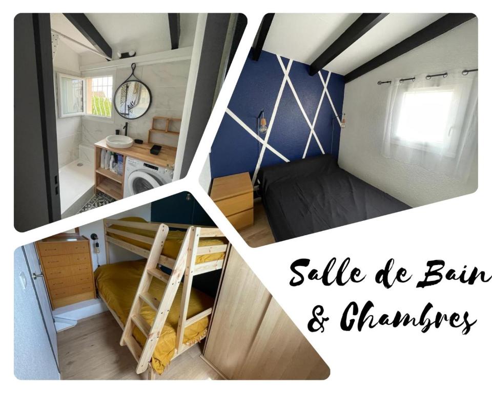 Villa Lauriers roses - Clim Wifi parking - Piscine dans résidence - MARINA ST CYPRIEN - 5