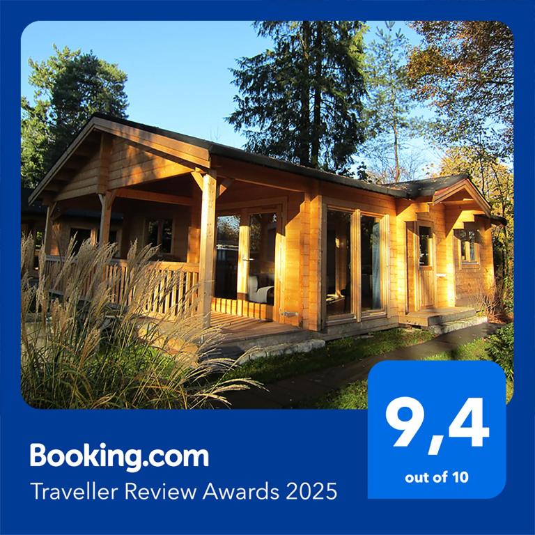 HderH - Eco Lodge op vakantiepark De IJsvogel, zwembaden, kids fun, natuur en rust, Voorthuizen