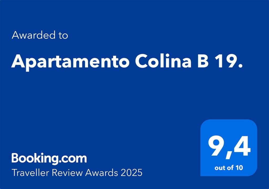 Apartamento Colina B 19. - 2