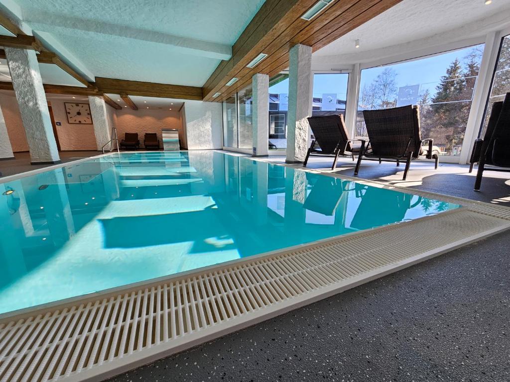 Naturhotel Waldesruhe 眺望