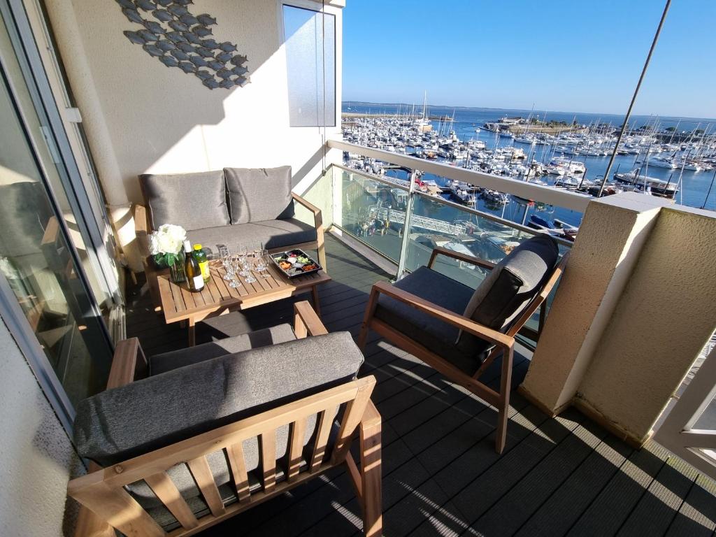 Face à la mer en première ligne pour 6 personnes avec Ménage Linge et Wifi - 5