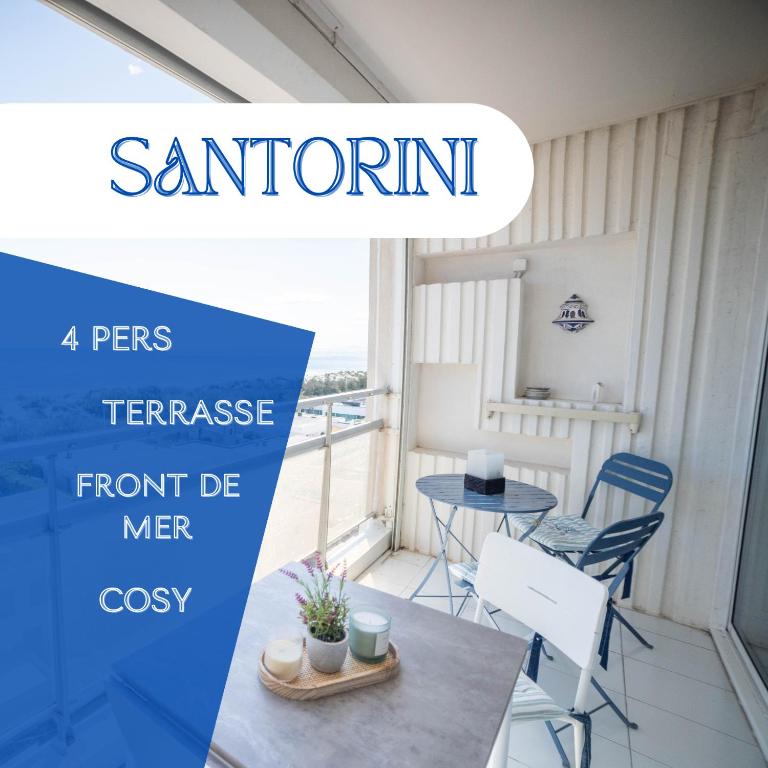 NEW SANTORINI - INCROYABLE VUE SUR MER - WIFI - GARAGE TopProsConciergerie, La Grande Motte