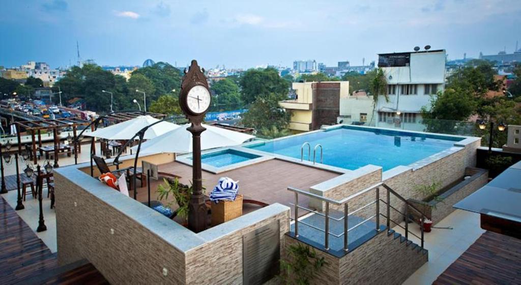 Swimming pool, Ramada by Wyndham Chennai Egmore in Chennai