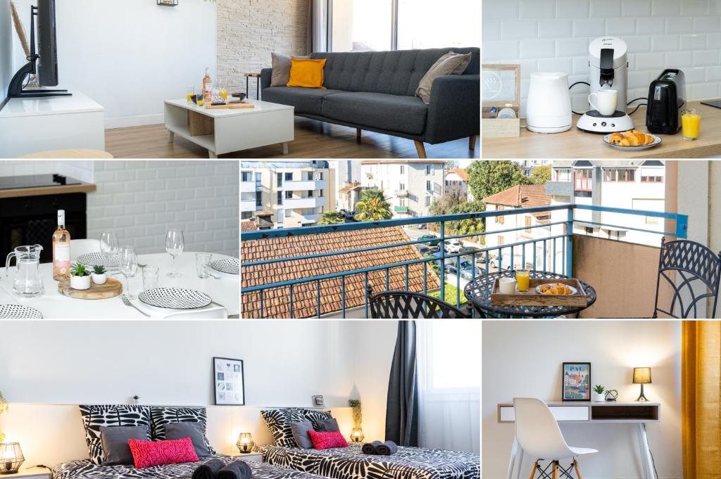 L'escapade Paloise, Balcon, Garage privé - 2