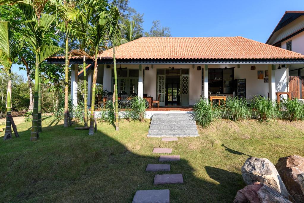 Restaurant, Villa Pateh, Sikao in Trang