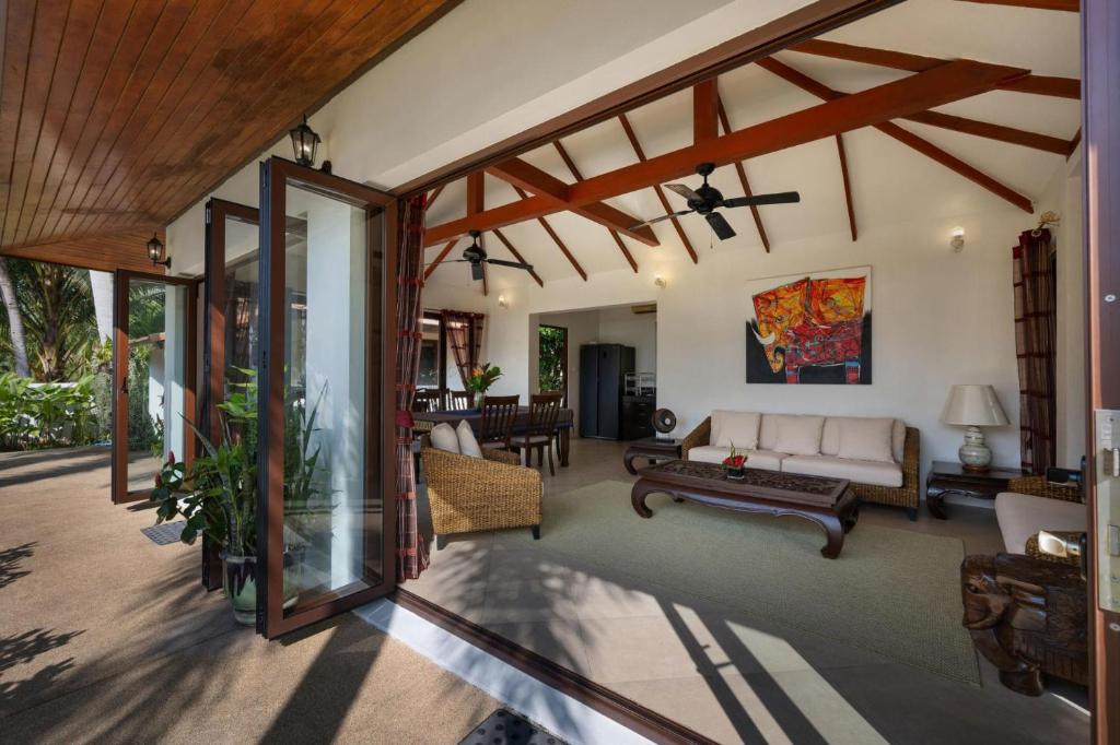 Floor plans, Baan Tawan Chai in Koh Samui