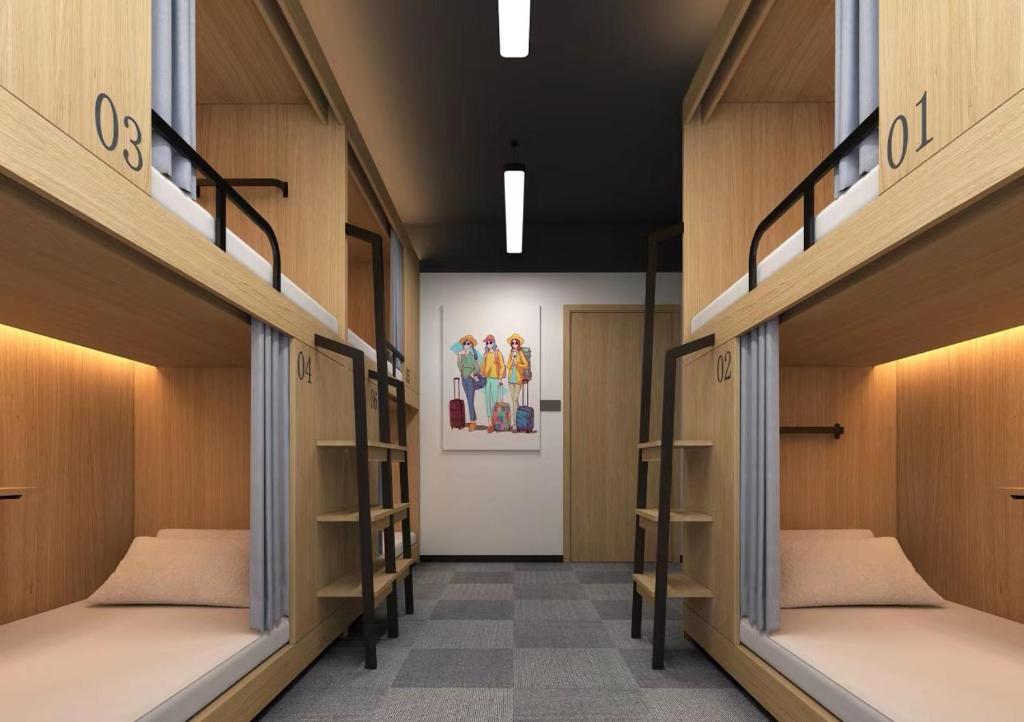 Nomadic International Hostel Shenzhen North Railway Stn Store, Šen-čen