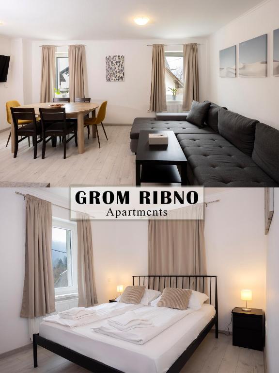 Grom Ribno Apartments, Bled