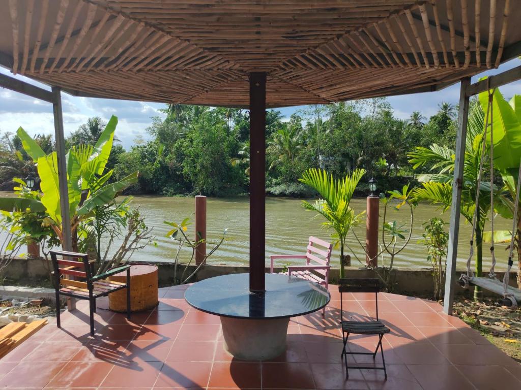 Rooster Mekong Garden and Villas 眺望