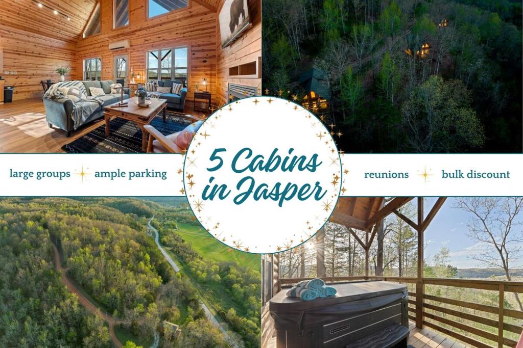 Five Cabins in Jasper - Perfect For Large Groups!, Jasper