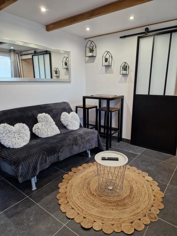 Studio à 200m de la plage avec parking gratuit et terrasse - 1