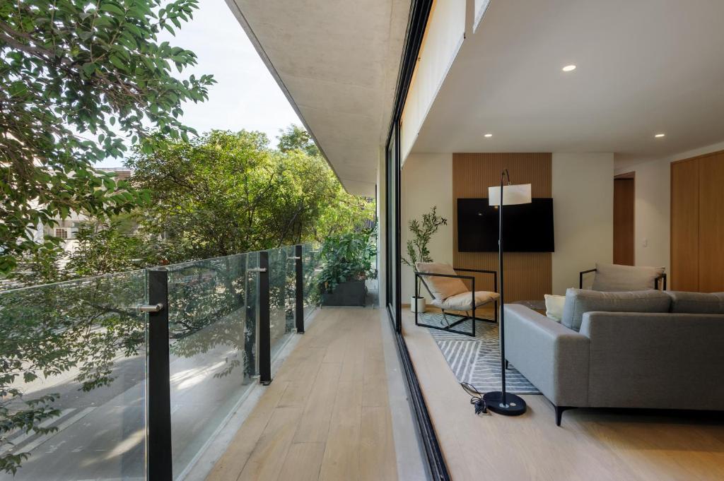 Saltillo 85, Centric Condo with Balcony and Natural Light - 3