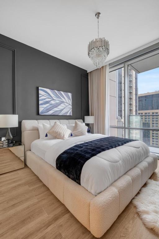 luxury apartment at Al Habtoor city, Dubaj