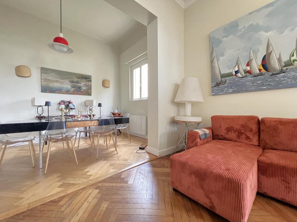 Arcachon : Appartement 8 pers, proche plage, jardin, parking, wifi - FR-1-474-275 - 2