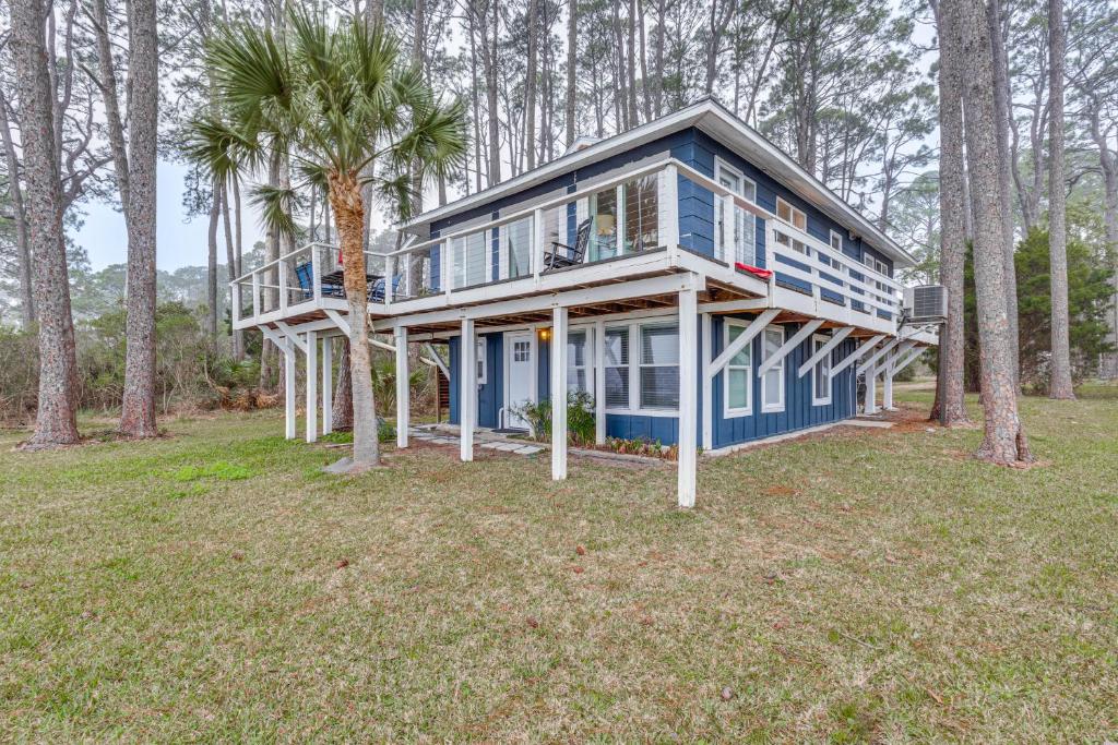 Carrabelle Retreat with Boat Dock and Views of Gulf!, Carrabelle