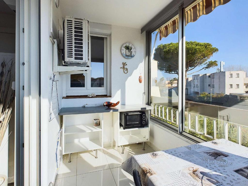 Appartement climatisé 2 pièces + cabine avec parking au cœur de Marseillan-Plage - FR-1-326-847 - 1