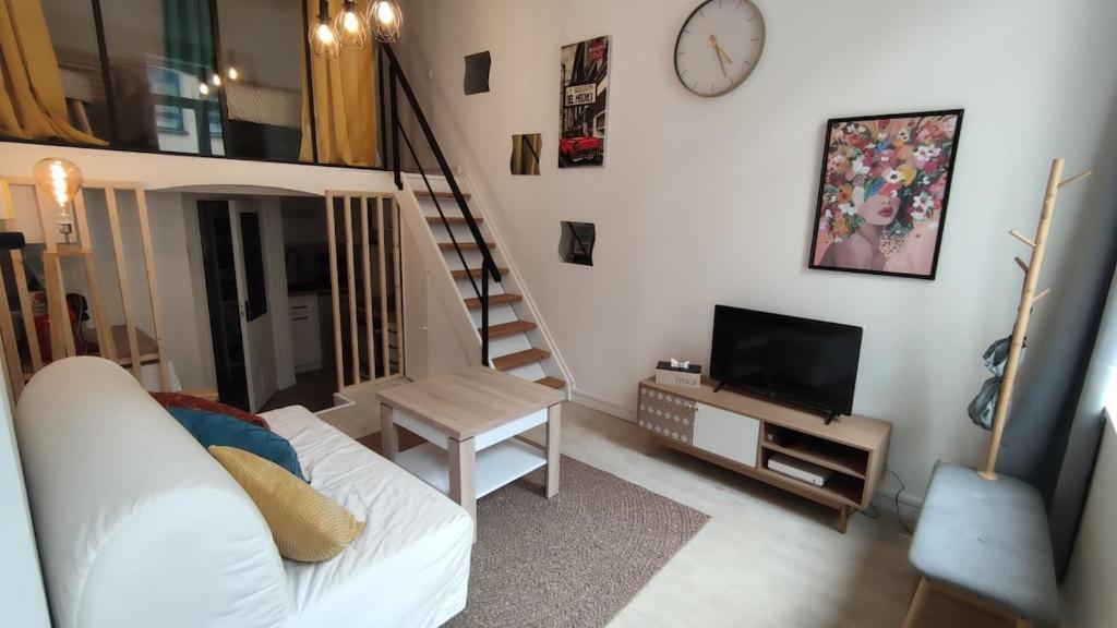 Cozy duplex en RDC hyper centre le Mans gare circuit des 24h, Le Mans