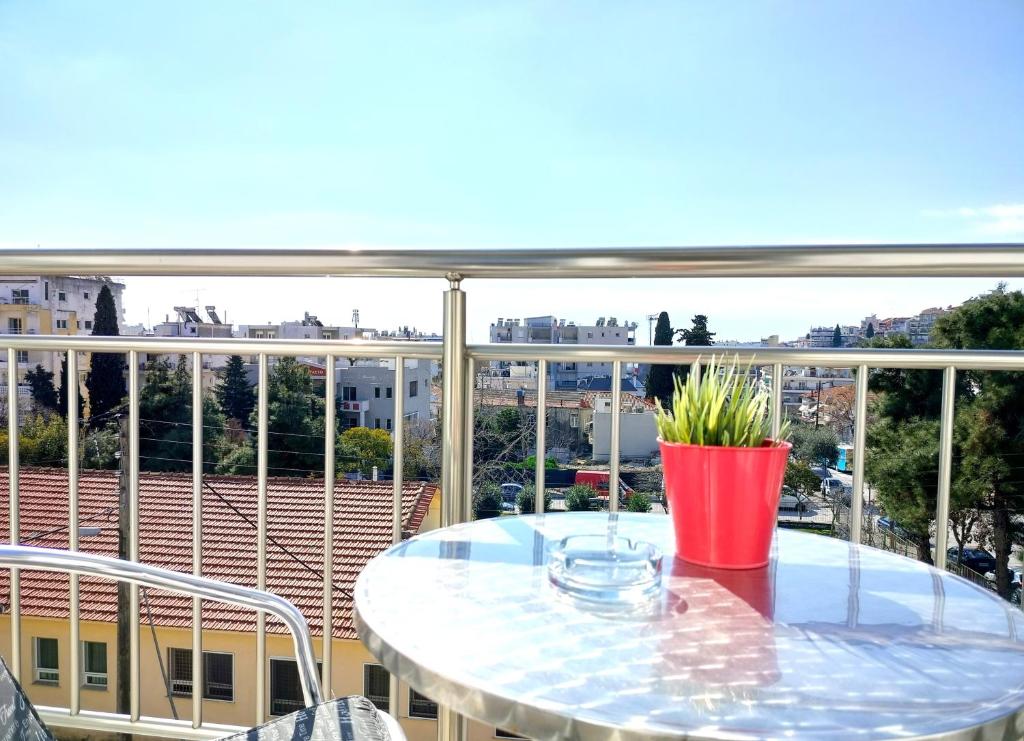 Balcony/terrace, Hotel Europa - Family and Senior Friendly in Kavala