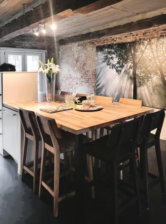 Lux Loft in the heart of Historic Antwerp, Antverpy