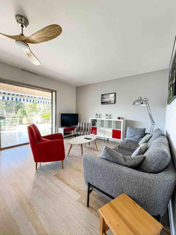 L'HORIZON - 90m2 - Belle vue - Centre - Parking - 3 Chambres, Cassis