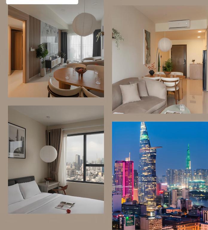 SOHO Penthouse floor 2Br View Bitexco L81 Bui Vien 500m, Ho Či Minovo Město