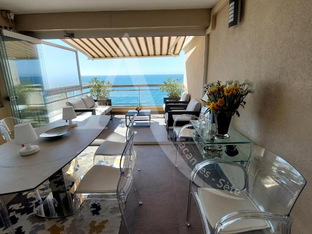 Duplex avec double terrasse 1ere ligne de mer, wifi et climatisation - 2