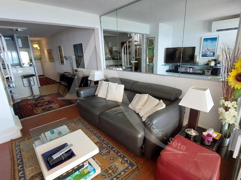 Duplex avec double terrasse 1ere ligne de mer, wifi et climatisation - 3