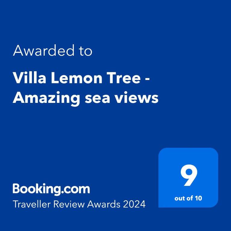 Villa Lemon Tree - Amazing sea views - 2