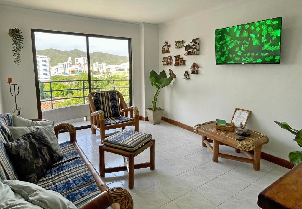 Cozy, well-located 3 bedroom Apartment, 5 min from Rodadero Beach, Free Parking - 5