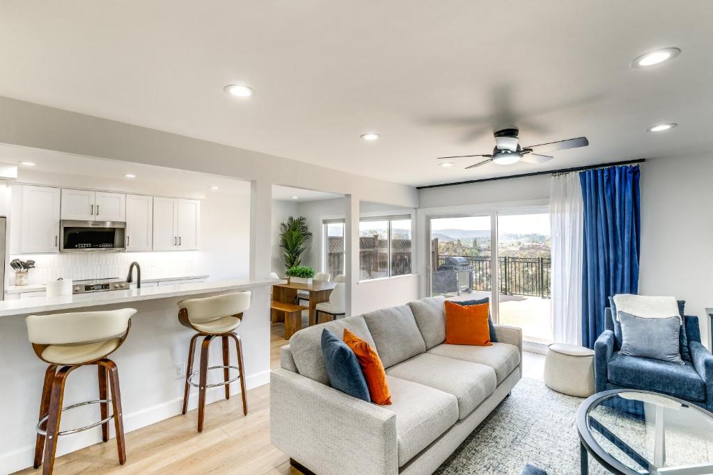 Balconies and Views Modern Abode in Poway!, Poway