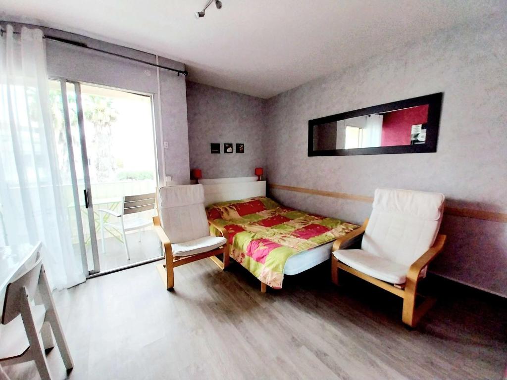 Studio confortable avec WiFi, parfait pour 2 personnes - FR-1-553-297 - 2